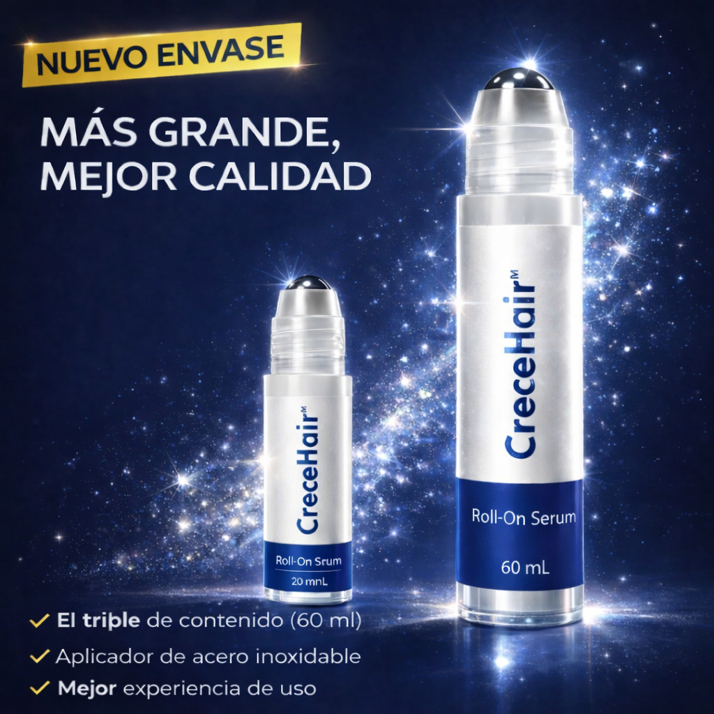 Serum Roll-On anticaída que reactiva el crecimiento capilar desde la raíz