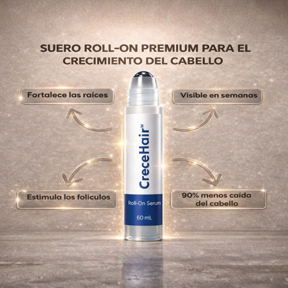 Serum Roll-On anticaída que reactiva el crecimiento capilar desde la raíz